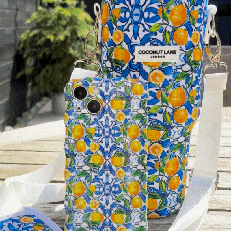 Tumbler Carry Case - Amalfi Lemon