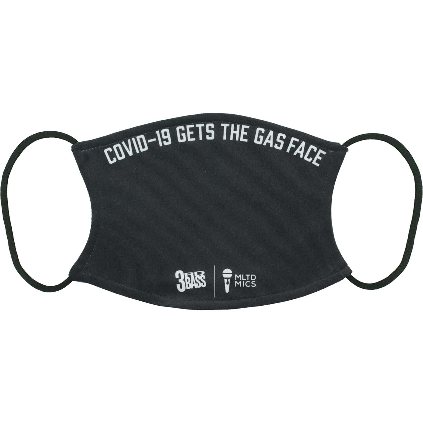 3rd Bass Covid 19 Gets Gas Face Black Face Mask