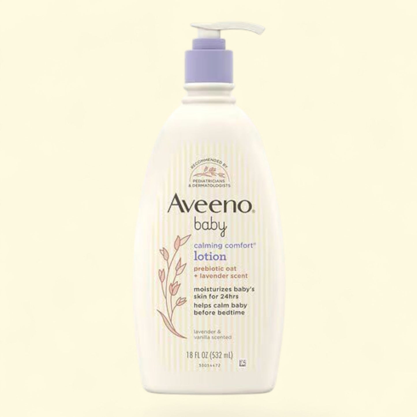 Aveeno Baby Calming Comfort Moisturizing Bedtime Lotion, 12 fl. oz