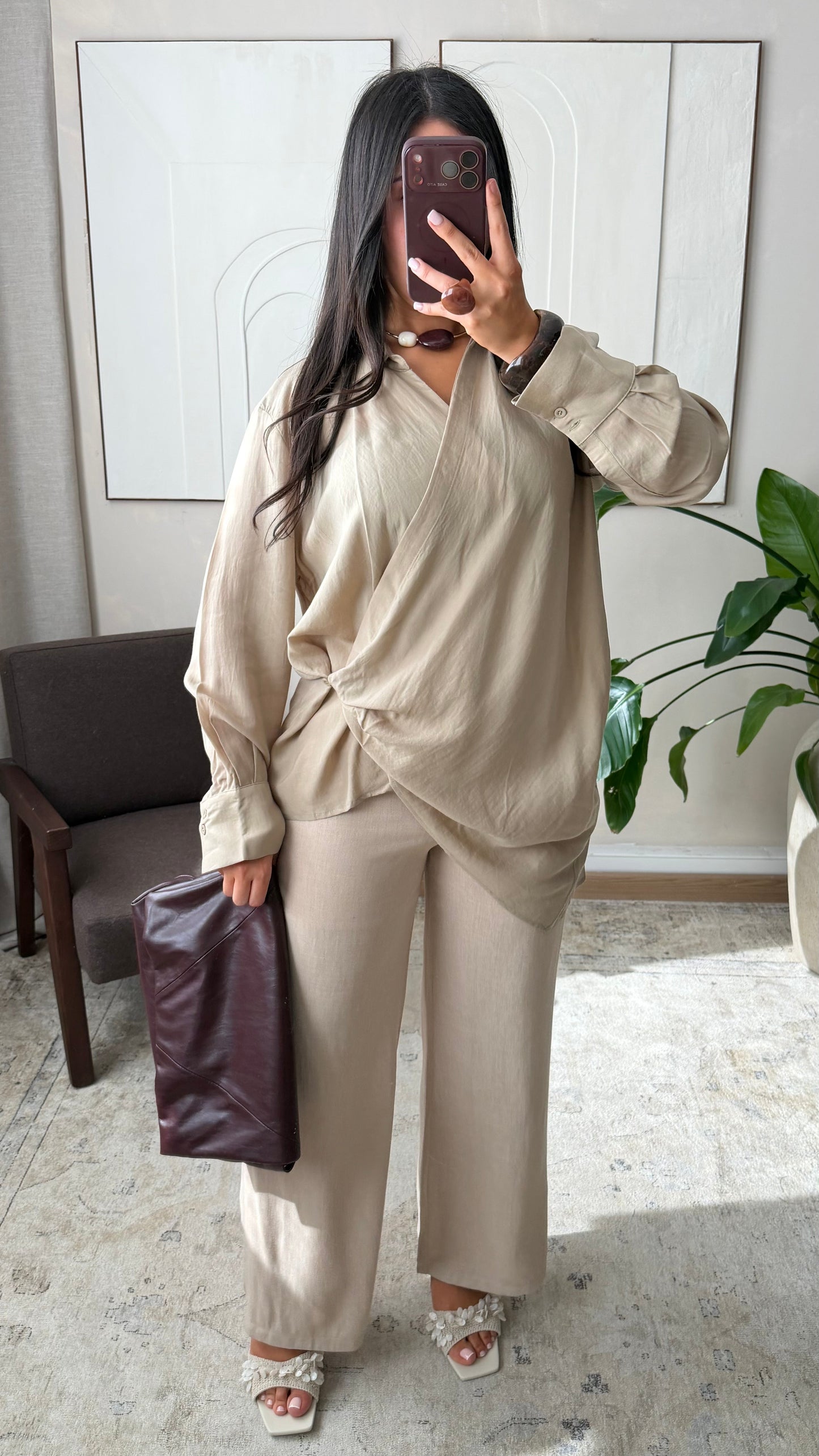 Pantalon d’été CUENCA I Beige