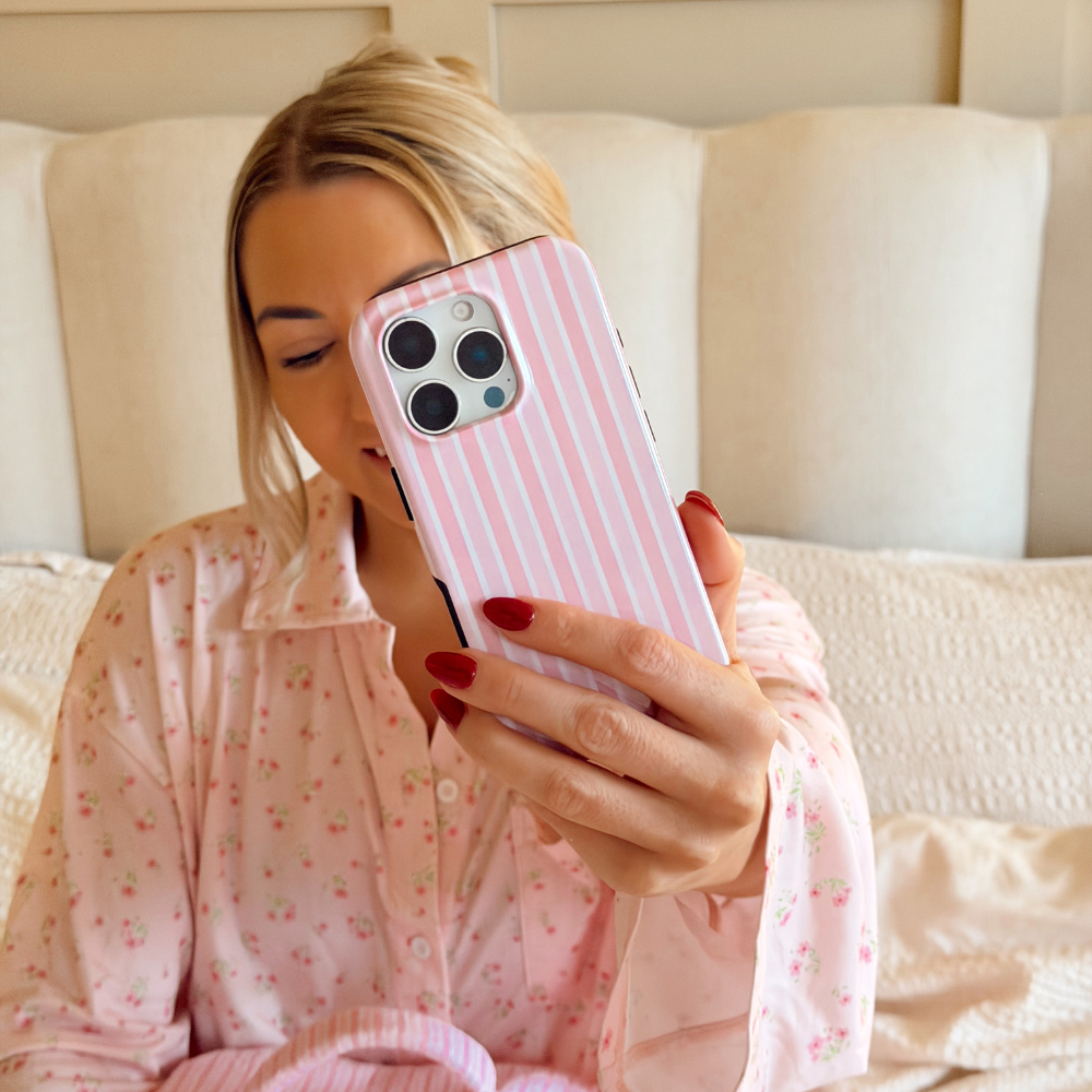 Tough MagSafe® Phone Case - Powder Stripes