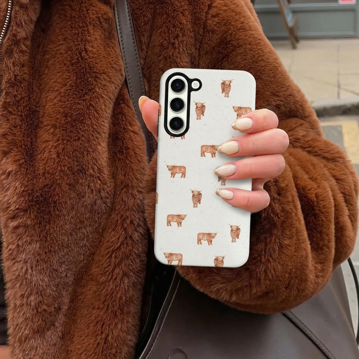 Samsung Tough Phone Case - Highland Cow