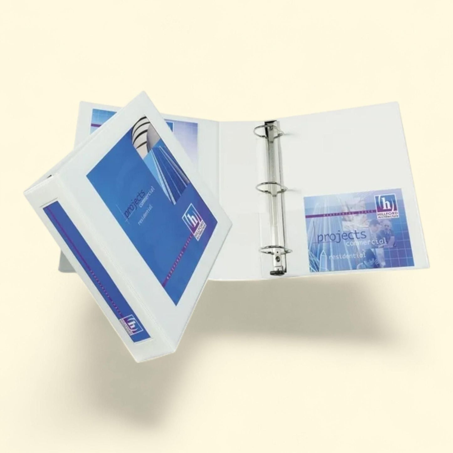 Avery Heavy-Duty Binders, 2", 11 x 8.5, White