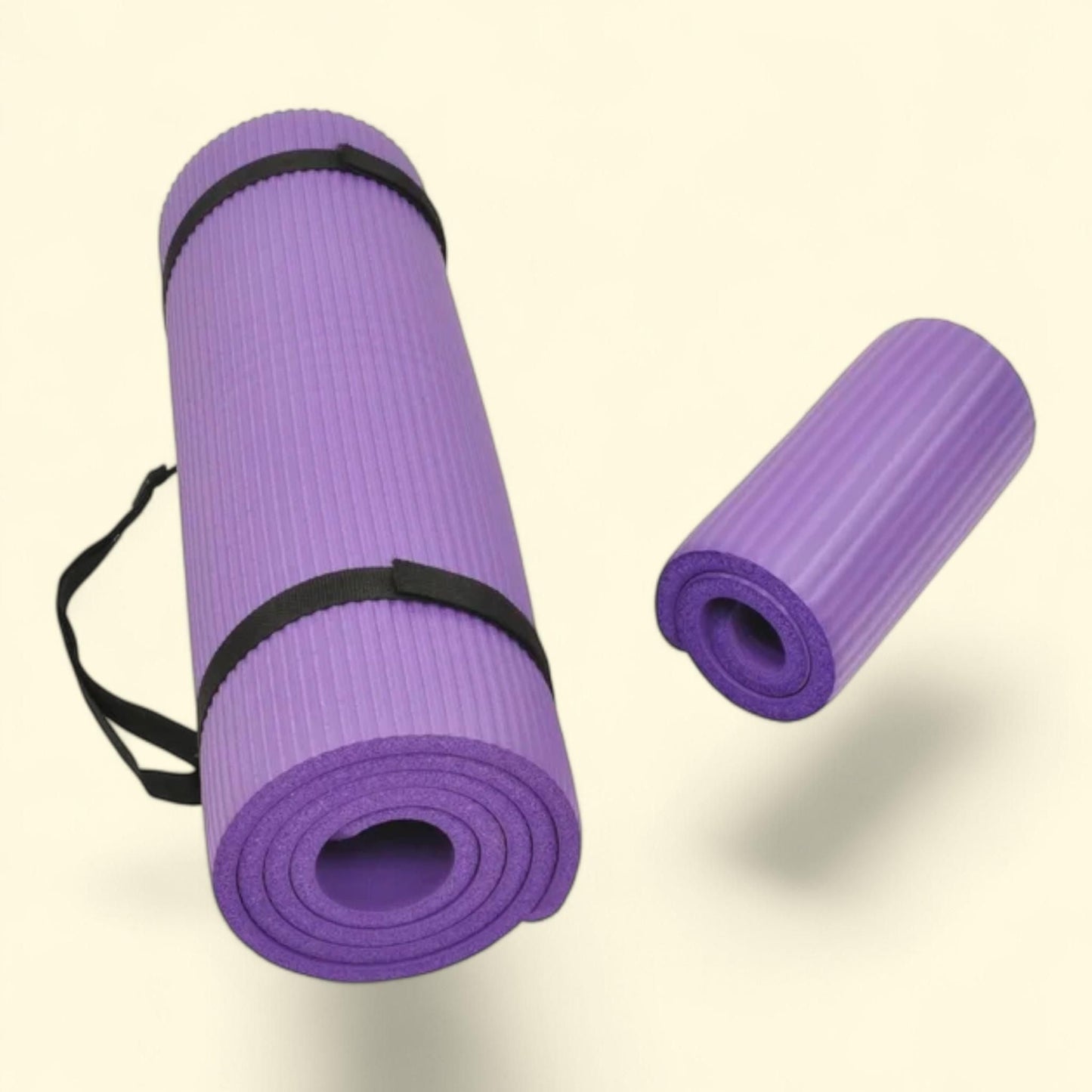 BalanceFrom GoYoga+ All-Purpose Exercise Yoga Mat, 1/2-Inch, Extra Thick