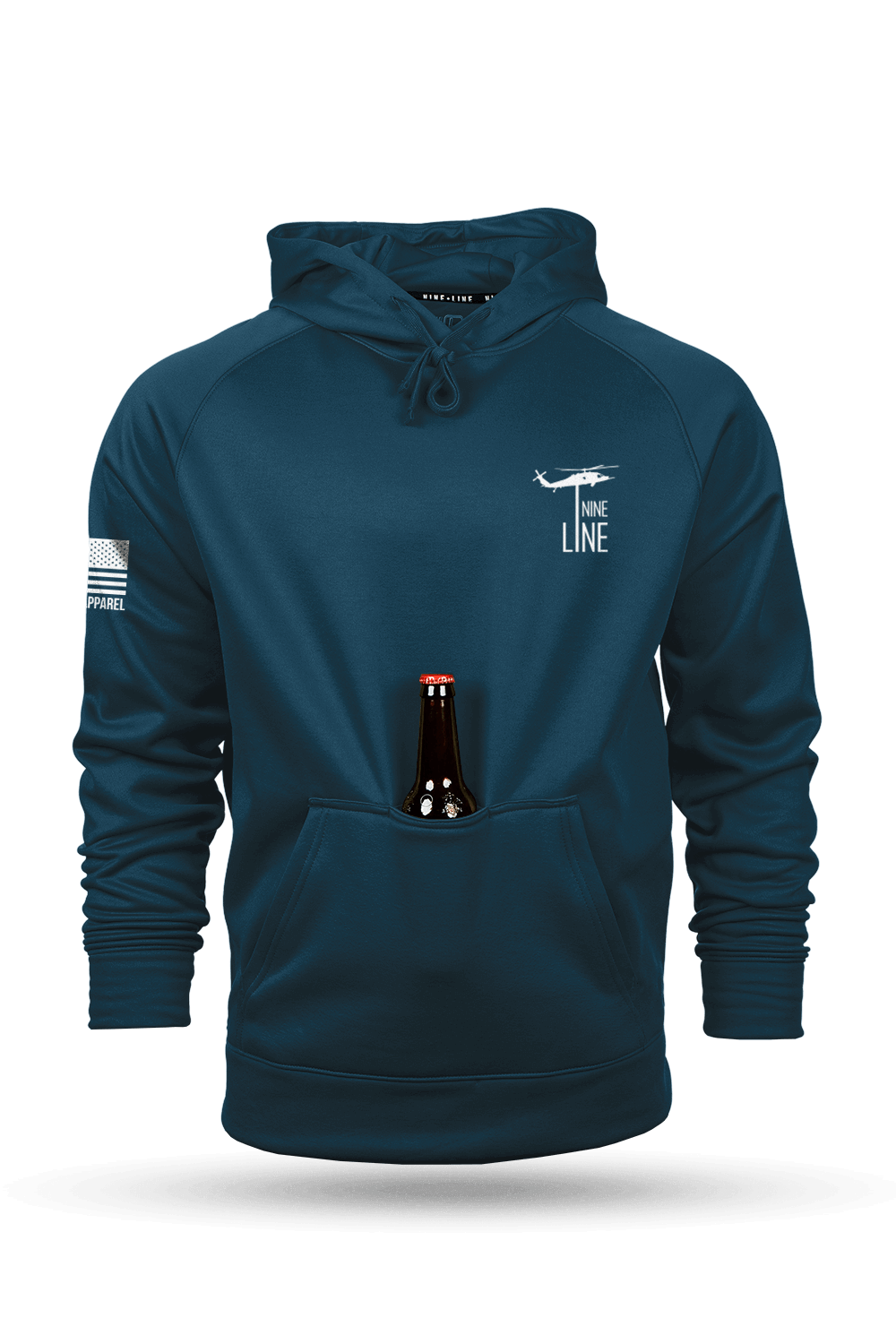 Anchor Flag - Raglan Tailgater Hoodie