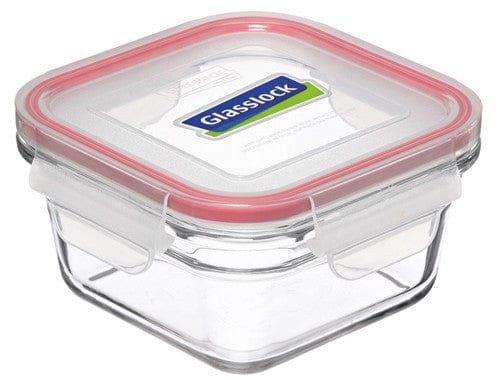 Glasslock Oven Safe Glass Food Container 900ml Square | Freezer, Oven & Air Fryer Safe