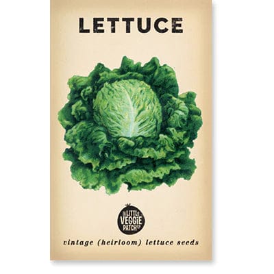 Little Veggie Patch Heirloom Seeds - Lettuce (Oakleaf)