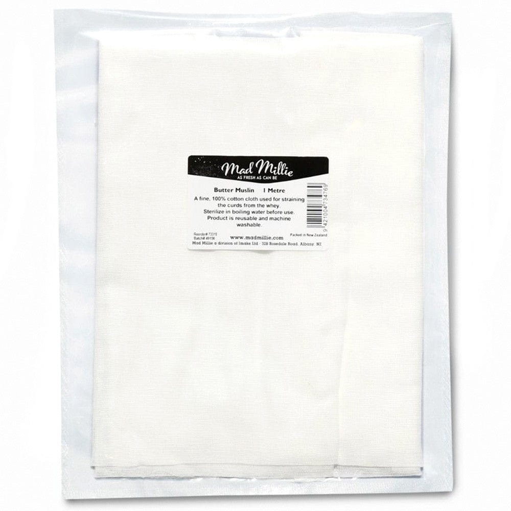 Mad Millie Butter Muslin Cheese Cloth 90cm X 90cm