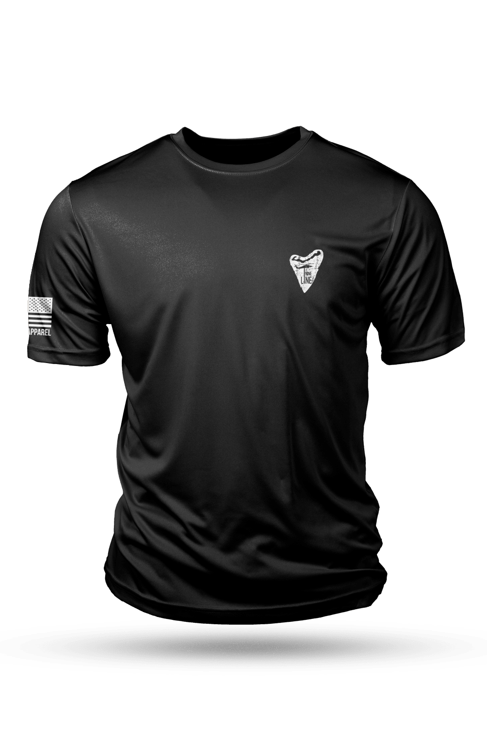 Shark Flag - Moisture Wicking T-Shirt