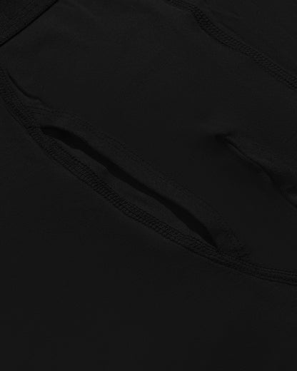 Black Boxer Briefs W/ Fly 3-Pack