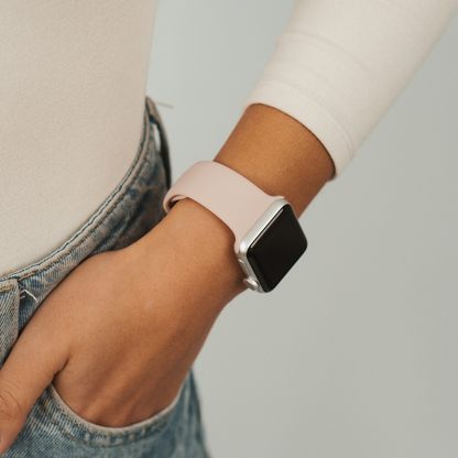 NAKD Apple Watch Strap - Powder Pink
