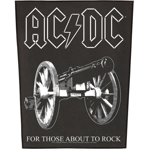 AC/DC For Those About To... Back Patch