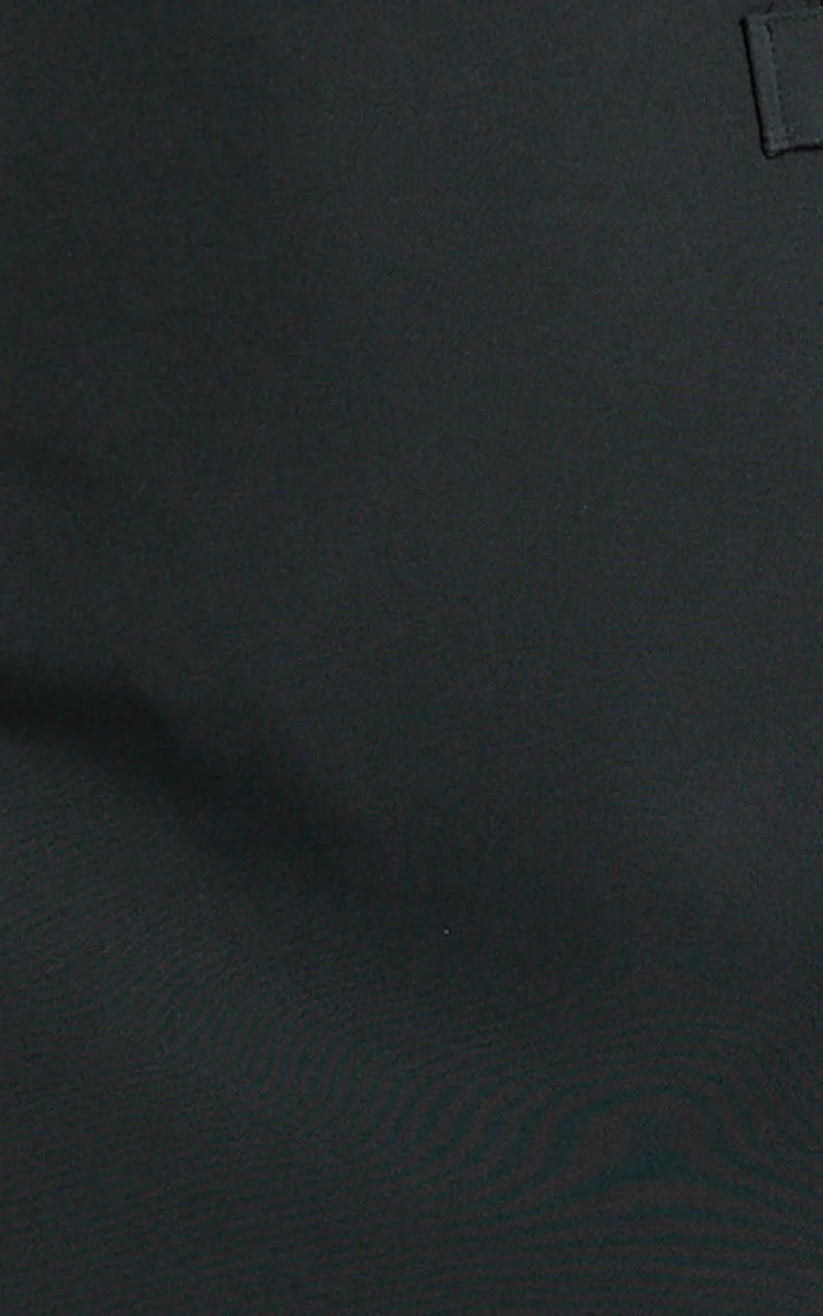 Inez Mini Skirt - Mid Waist Zip Detail Skirt in Black