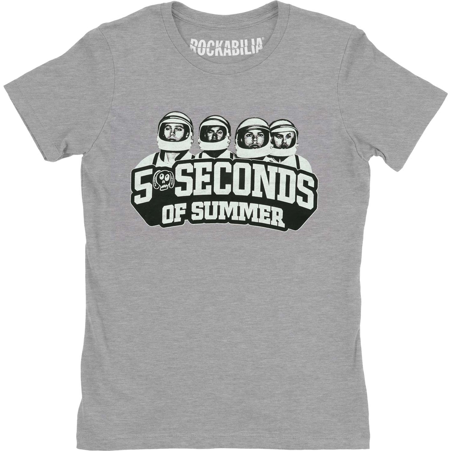 5 Seconds Of Summer Spaced Out Crew Junior Top