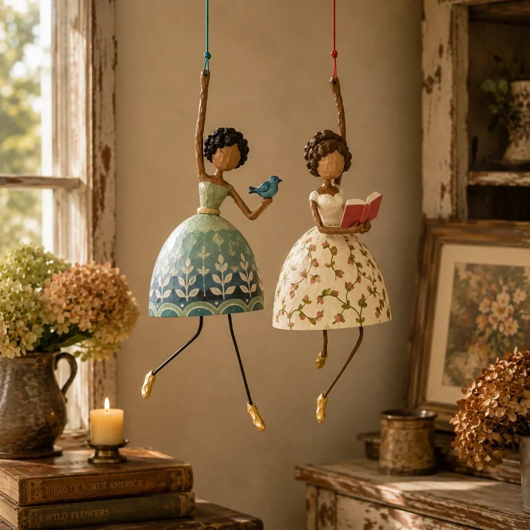 💃 ✨Whimsical Dancing Lady Hanging Ornament✨