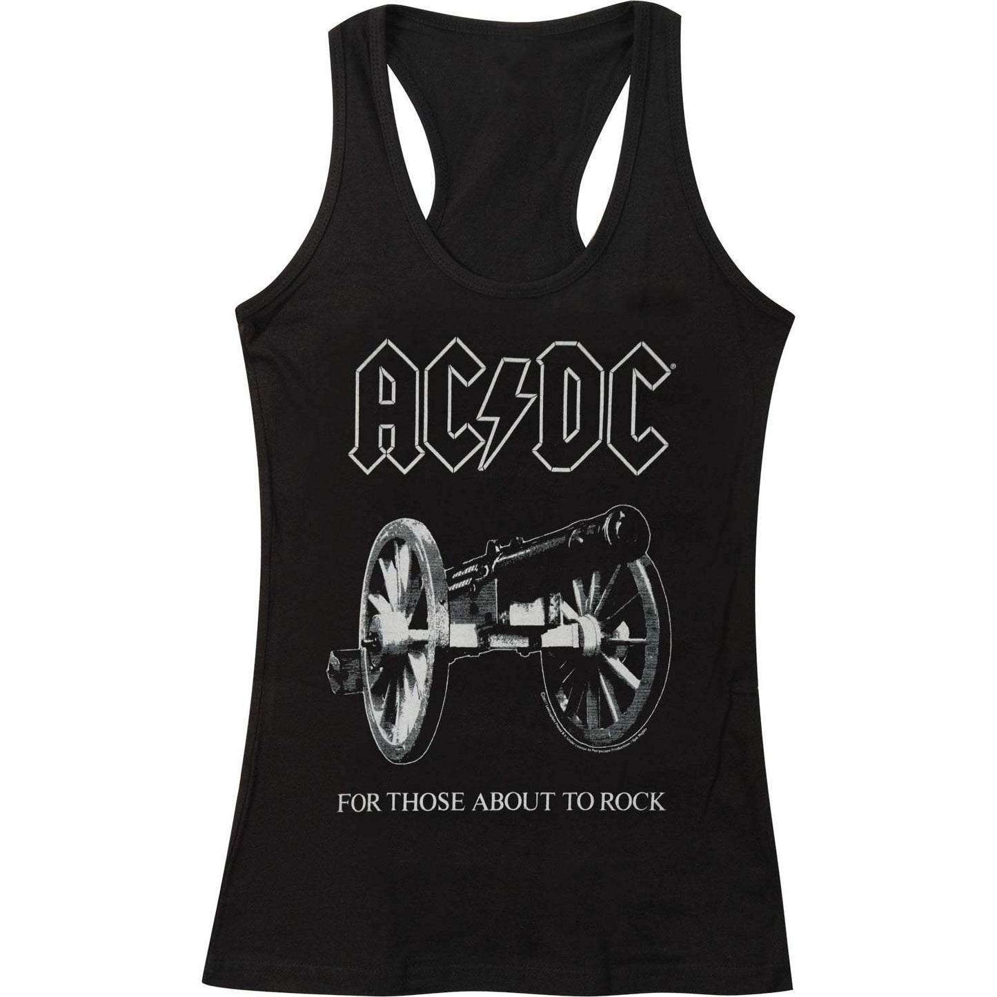 AC/DC About To Rock Womens Tank