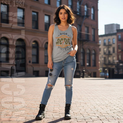 AC/DC High Voltage Womens Tank