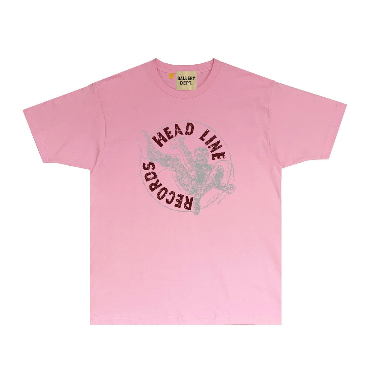 Gallery Dept T Shirt Retro Printed Loose Short-Sleeved Shirt