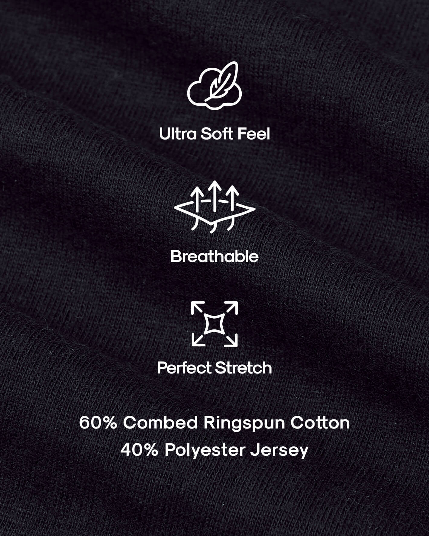 Black Classic Crew Neck