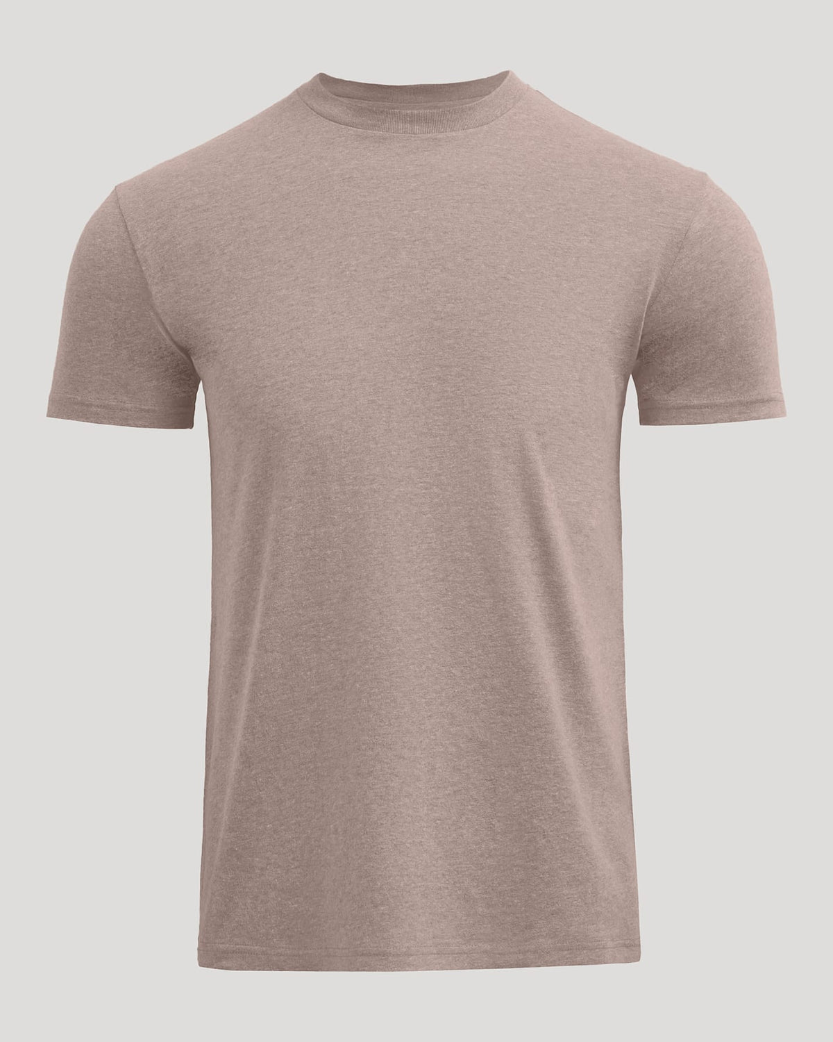 Dark Heather Truffle Classic Crew Neck