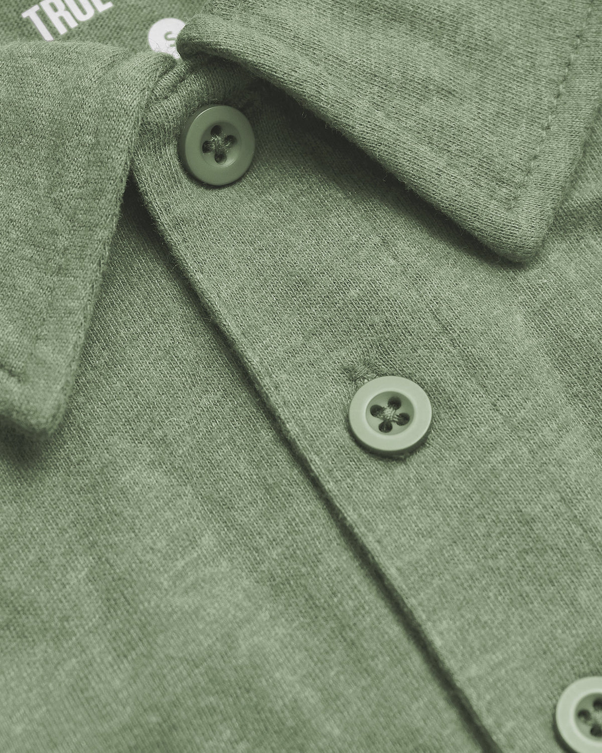 Dark Heather Bay Green Classic Polo