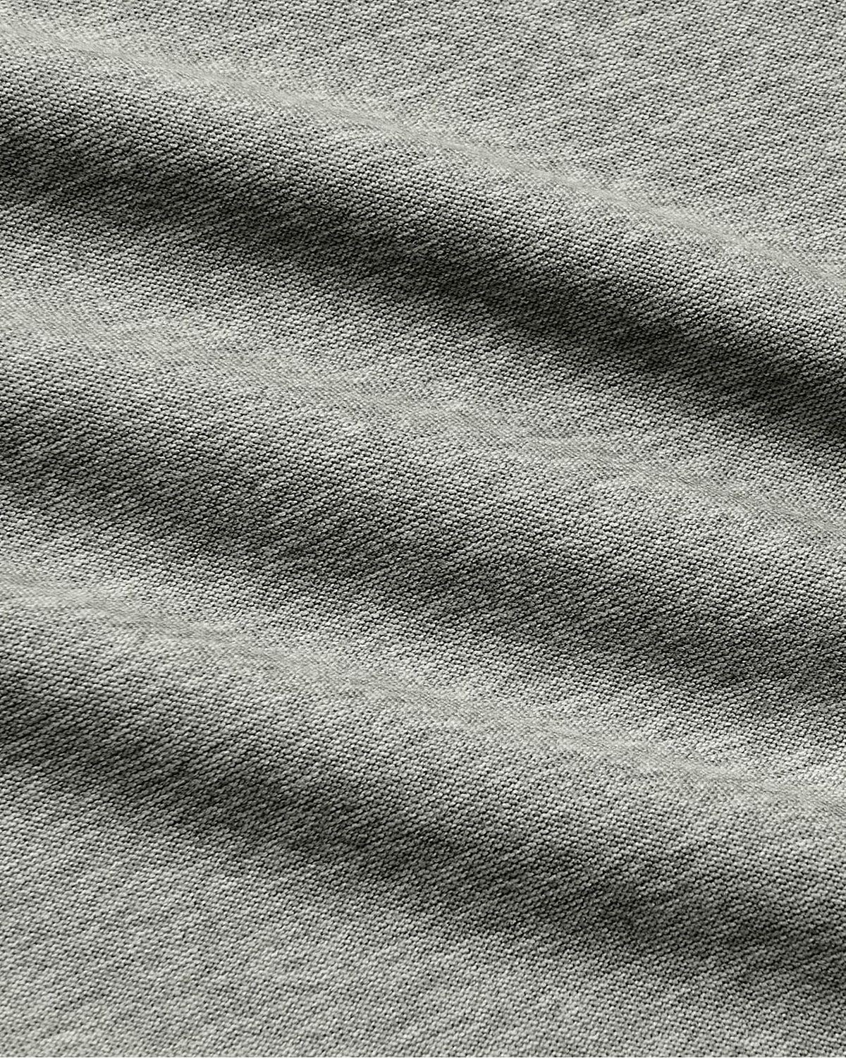 Heather Gray Active Curved Hem Crew
