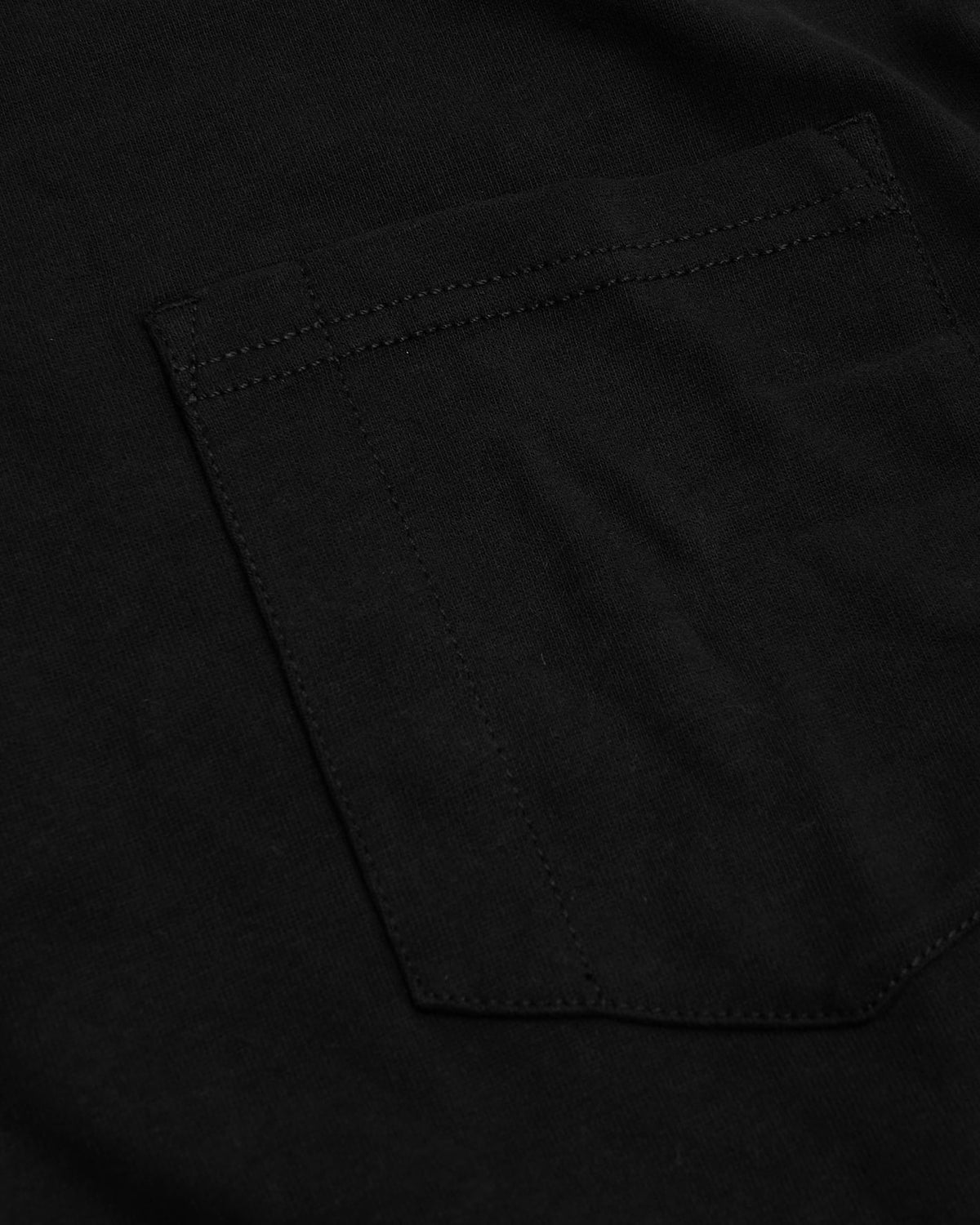 Black & White Heavyweight Long Sleeve Pocket Crew 2-Pack
