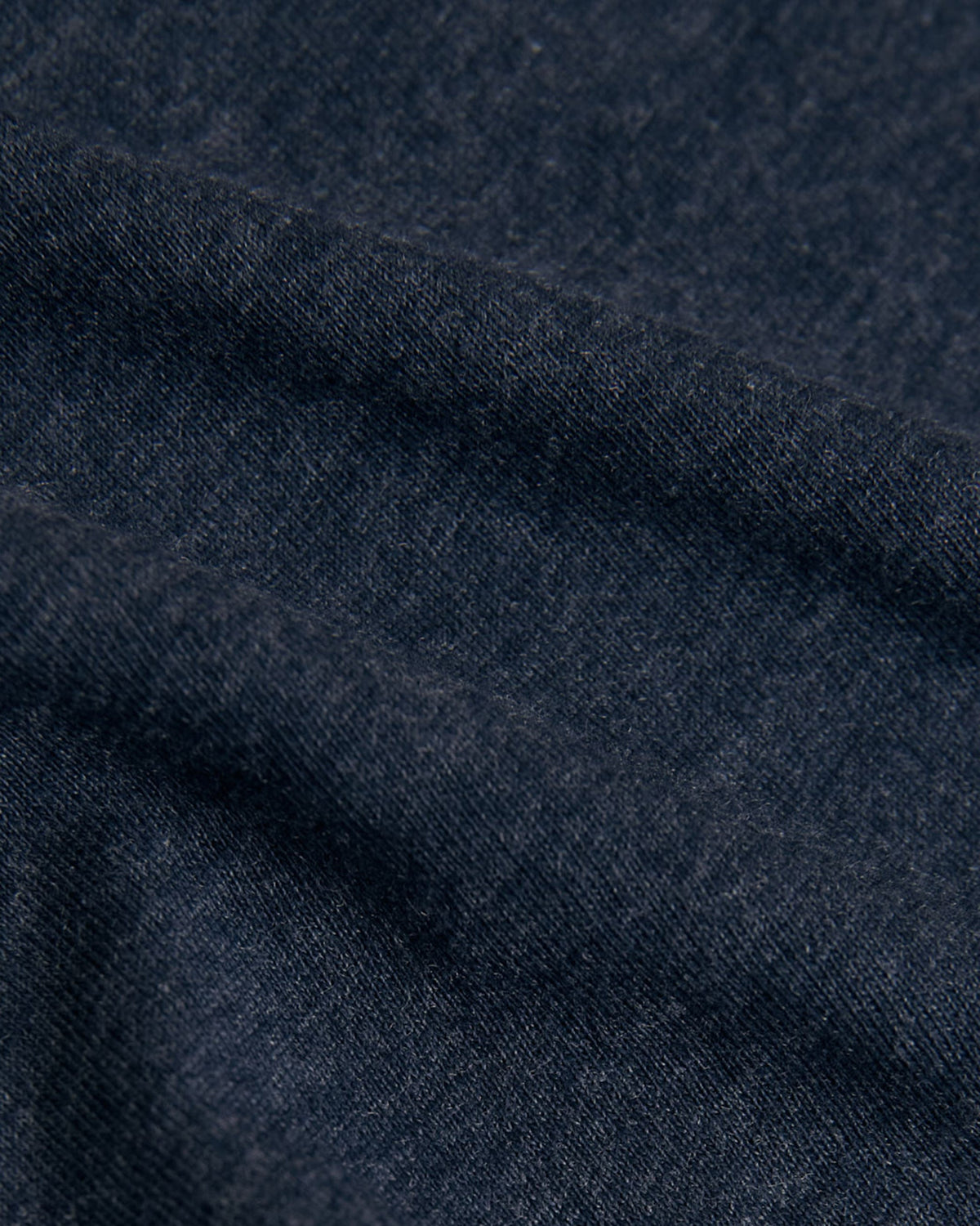 Heather Navy Tall Straight Hem Crew Neck T-Shirt