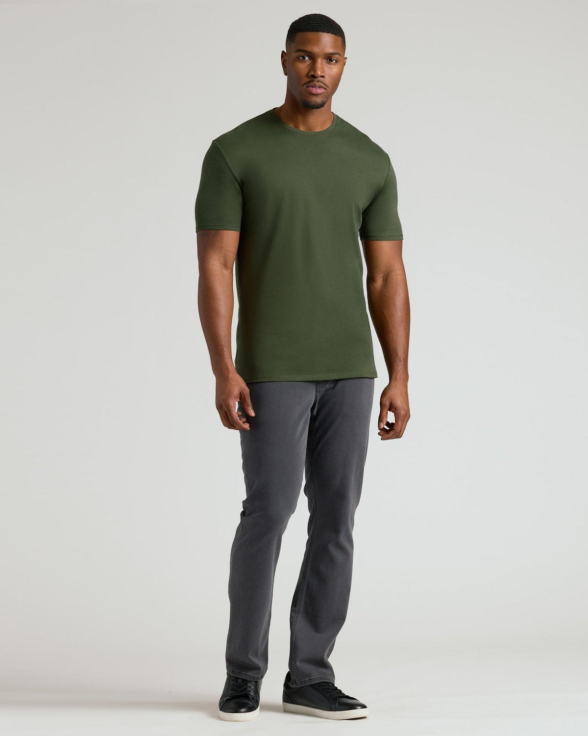 Grove Tall Pima Cotton Blend Crew