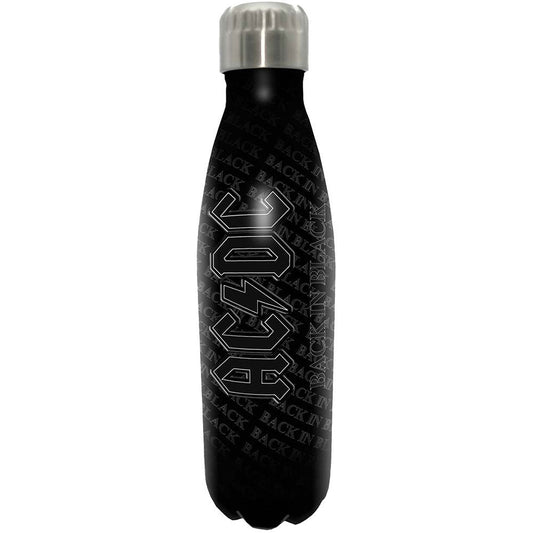AC/DC Back In Black Water Bottle