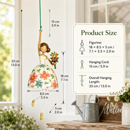 💃 ✨Whimsical Dancing Lady Hanging Ornament✨