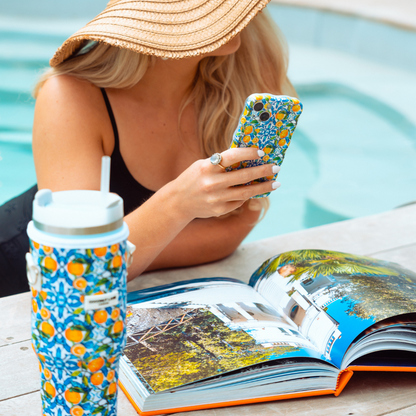 Tumbler Carry Case - Amalfi Lemon