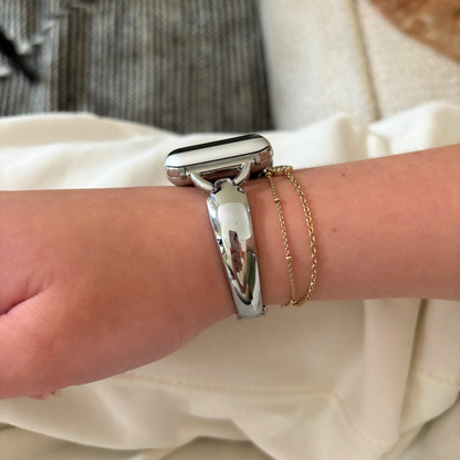 Bangle Apple Watch Strap - Silver