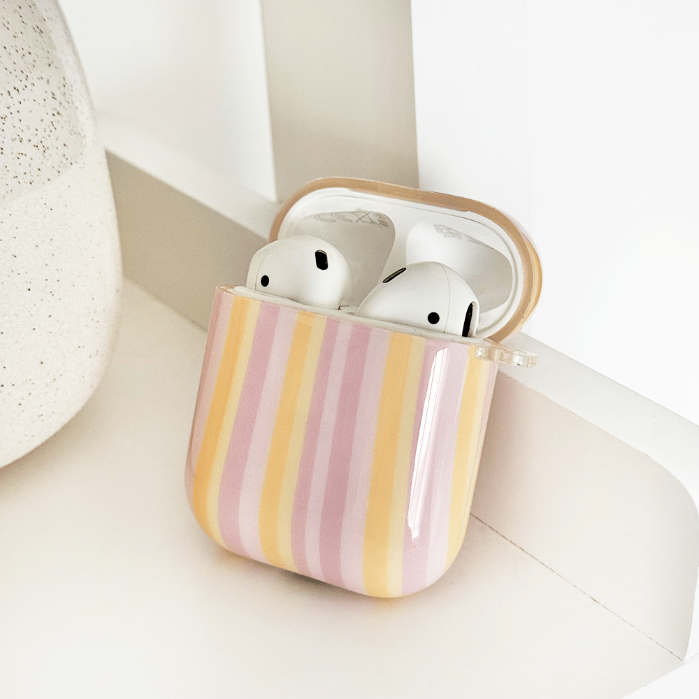 Airpods Case - Pastel Stripes