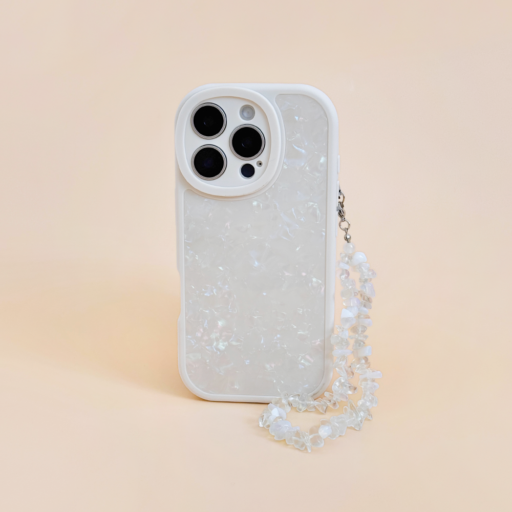 Crystal Phone Strap - Moonstone