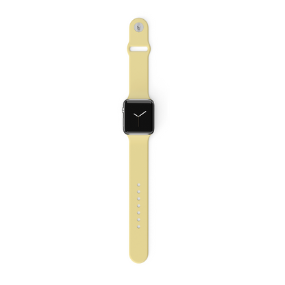 NAKD Apple Watch Strap - Butter Yellow