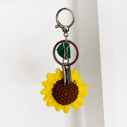 Sunflower Bag Charm