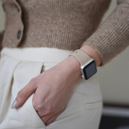 NAKD Apple Watch Strap - Caramel Latte