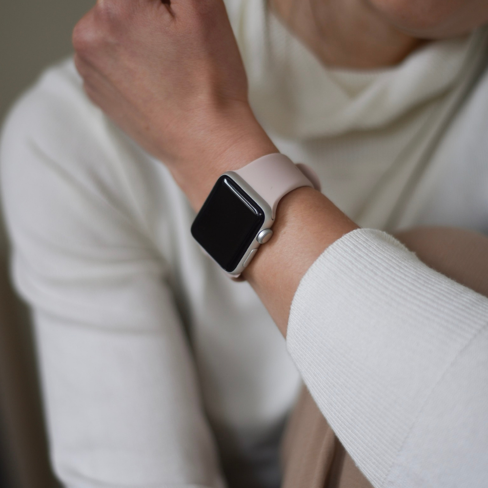 NAKD Apple Watch Strap - Powder Pink