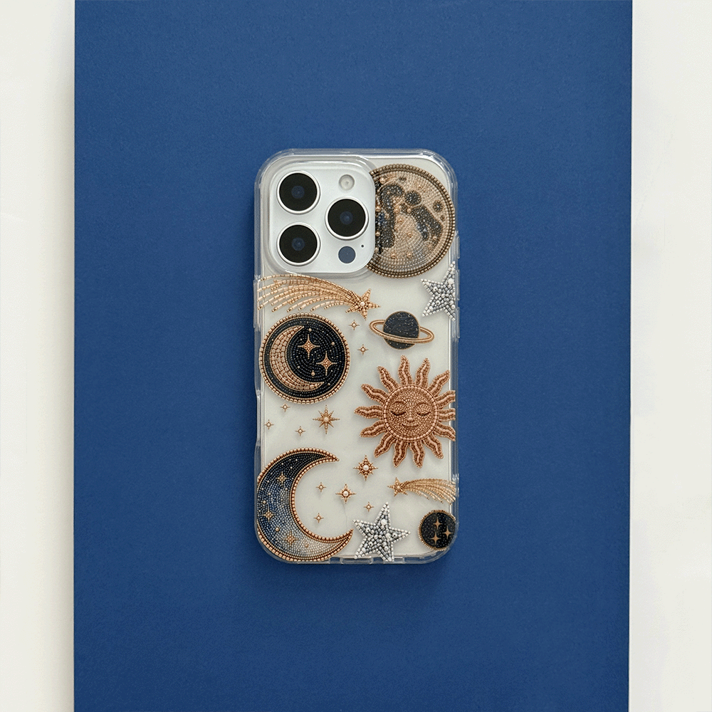 Clear Phone Case - Celestial After Dark