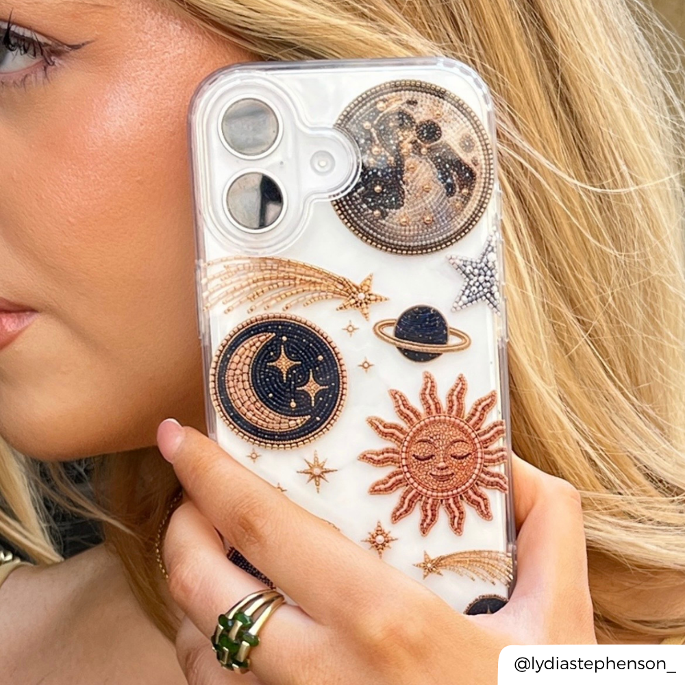 Clear Phone Case - Celestial After Dark