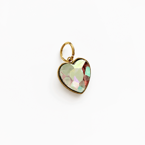 Charm - Iridescent Heart