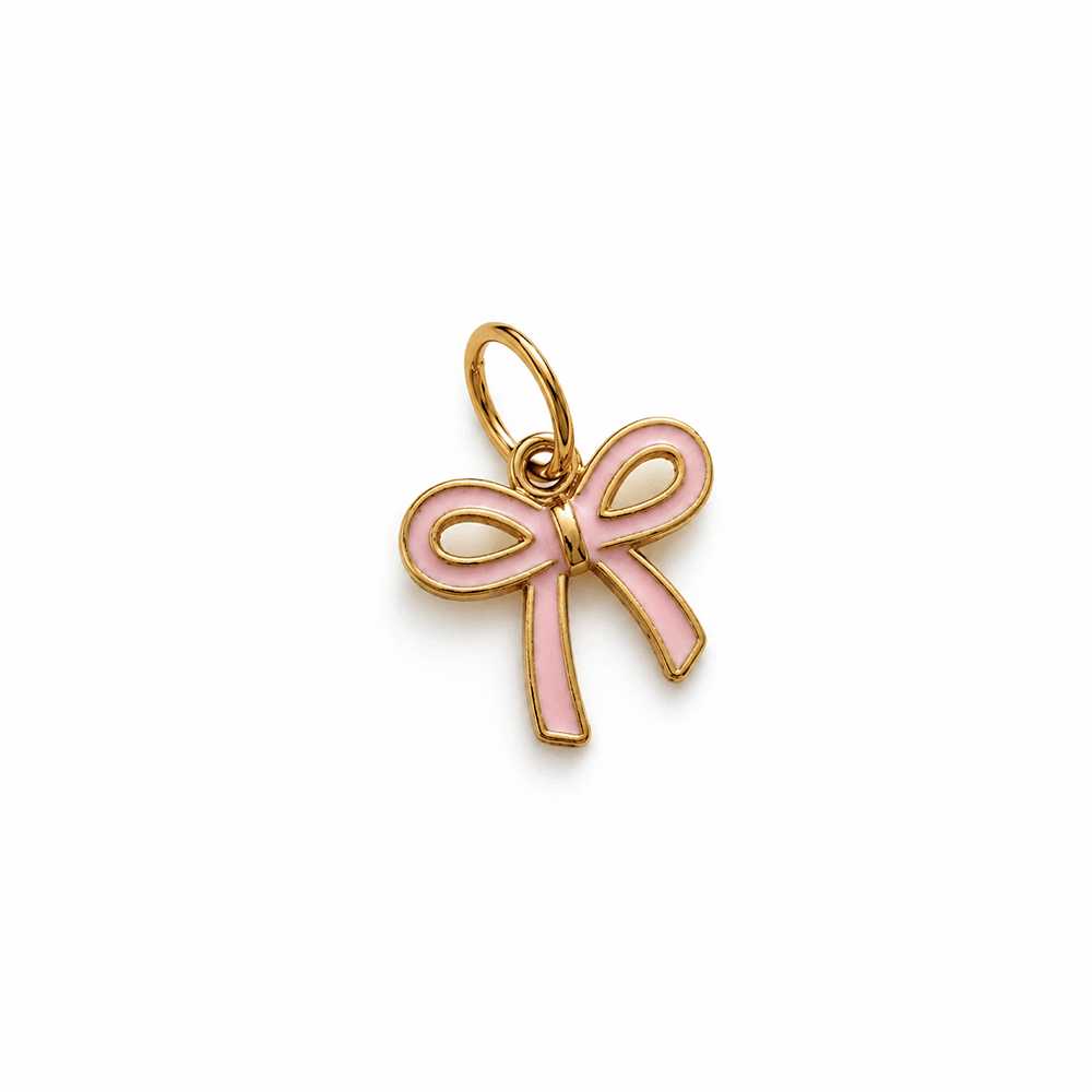Charm - Pink Bow
