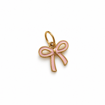 Charm - Pink Bow