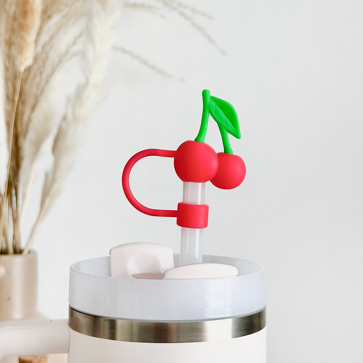 Cherries Straw Cover