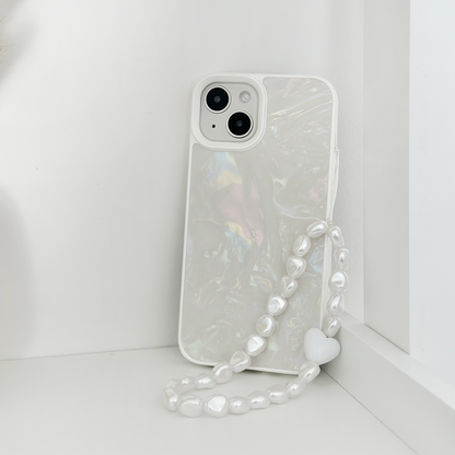 Beaded Phone Strap - Chunky Pearls