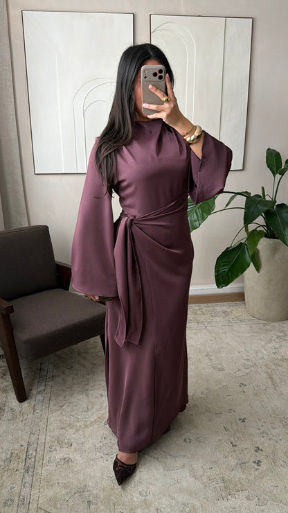 Robe I Aubergine 1