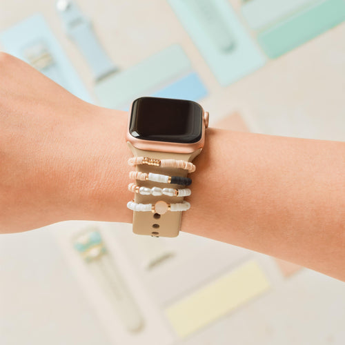 Watch Strap Charm Pack - Nude & Chic