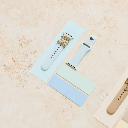 Watch Strap Charm Pack - Gold Wavy Daisy