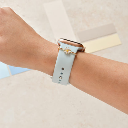 Watch Strap Charm Pack - Gold Wavy Daisy